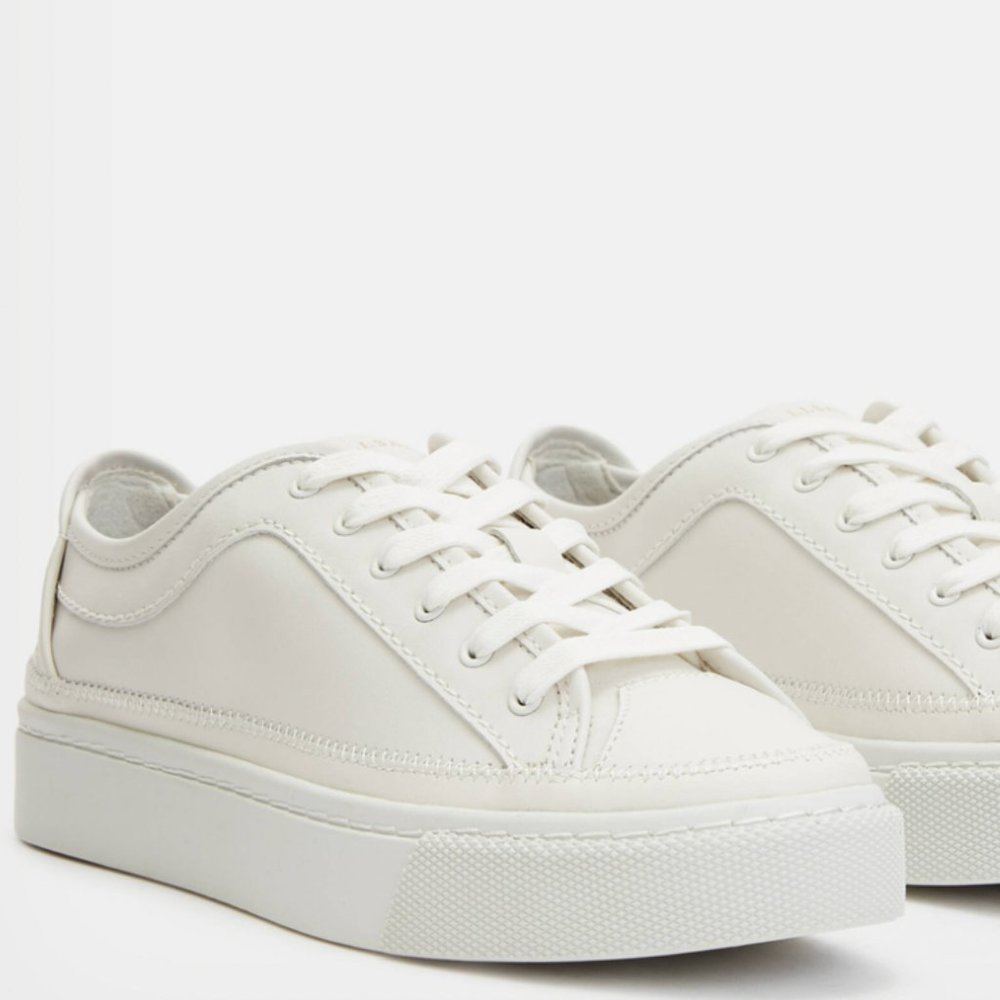 All Saints Milla Leather Low Top Sneakers